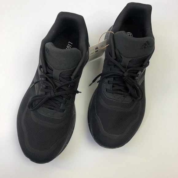 Adidas Duramo 10 Sneaker Mens Athletic Shoes Running Triple Black GY3856 - Picture 2 of 12